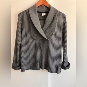 Nike Yoga shawl collar top